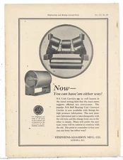 1924 Stephens Adamson Mfg. Co. Ad: Unit Carrier, Conveyor for Mining Operations