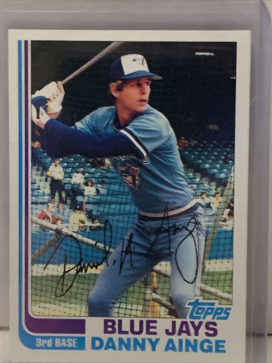1982 Topps #125 Danny Ainge Rookie Card RC Toronto Blue Jays