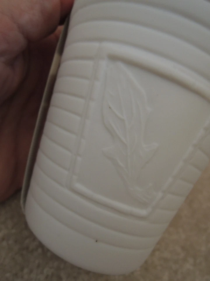 Vela perfumada hierba fresca rúcula aroma porcelana contenedor 10 oz por etiqueta - NUEVO Foto 3 de 4