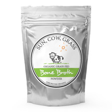 Bone Broth Powder - Pure Protein Organics - Grass-fed 300g 