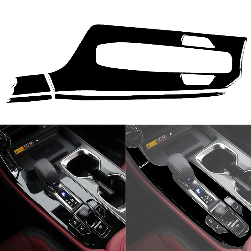 Glossy Piano Black Console Gear Shift Panel Trim For Lexus NX 250 Glossy Piano Black Console Gear Shift Panel Trim For Lexus NX 250