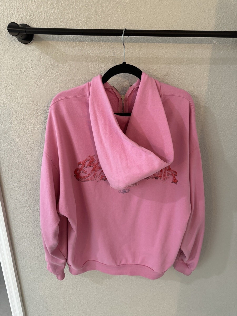 Balenciaga Pink Offshore Hoodie | eBay