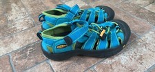 KEEN Kids Newport H2 Sport Sandals-Blue/Green Glow Boy or Girl Size 3 