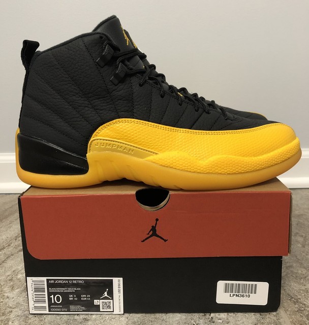 Size 10 - Jordan 12 Retro University Gold 2020 for sale online | eBay