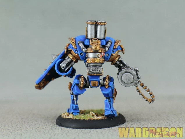 40mm Warmachine WDS pintado Cygnar Warjacks Sentinel i52 Foto 4 de 4