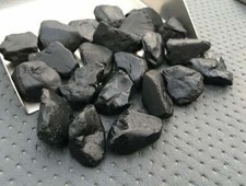 10 Pieces Top Quality Natural Black Spinel Gemstone Size 24-30 MM Unpolished Raw