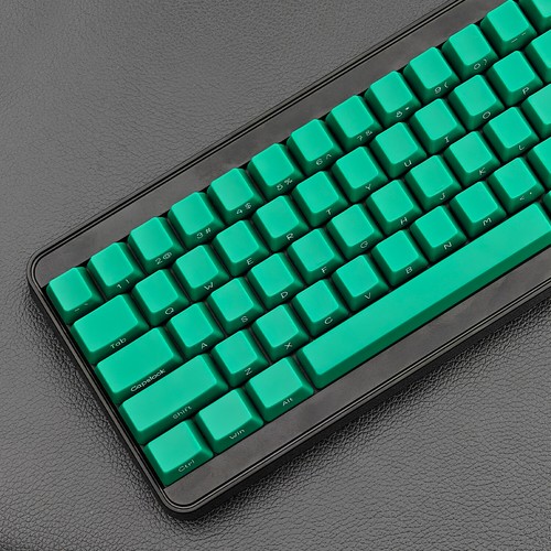 Emerald Green OEM Profile ABS Side Printed Keycap Set - 130 Keys - Picture 2 of 7