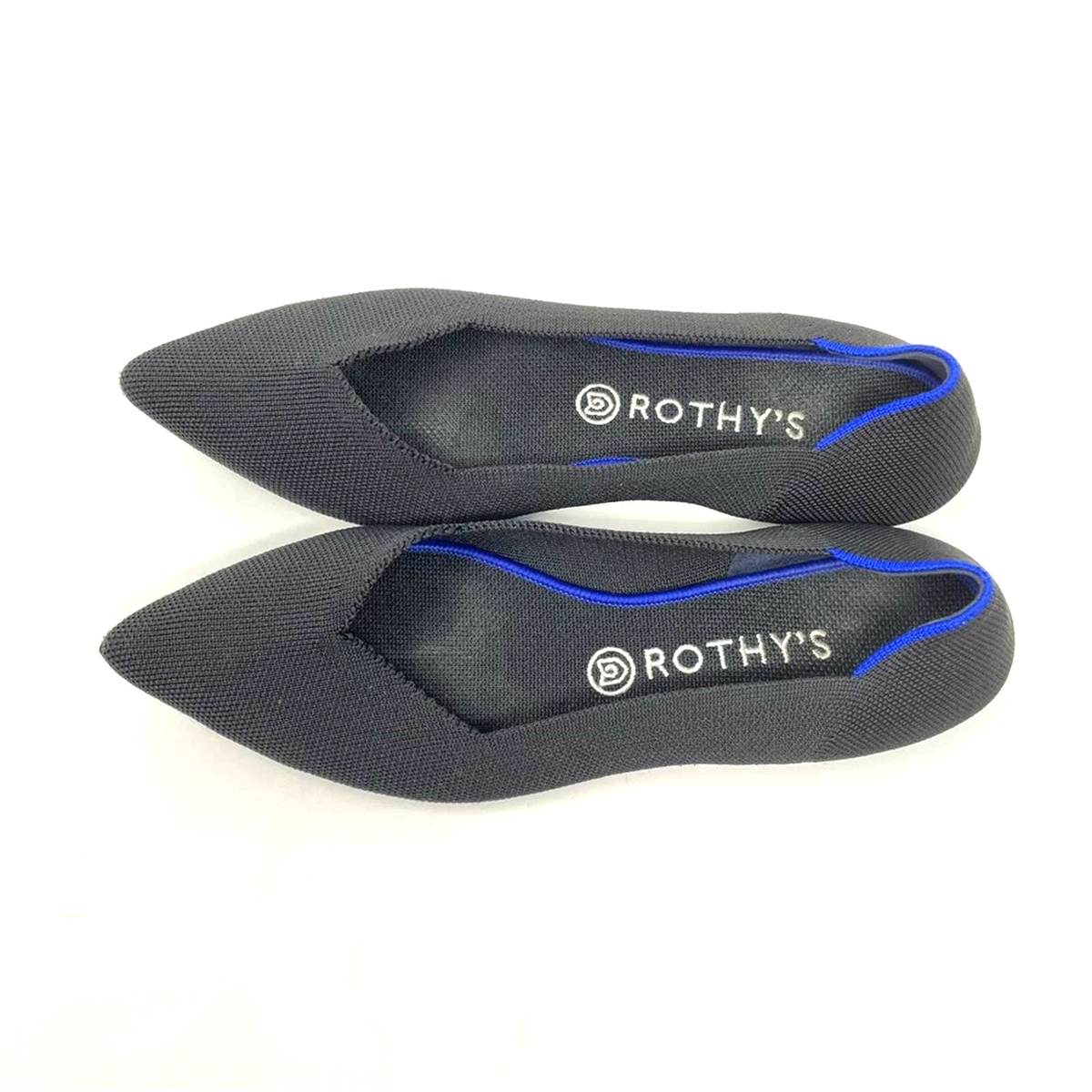ROTHYS Mens Navy Blue‎ Knit Slip On Shoes M10.5 W12 Who Knew That Rothy main image 3