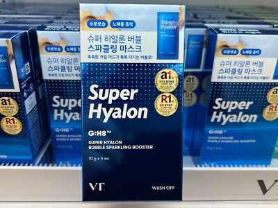 VT Cosmetics Super Hyalon Bubble Sparkling Booster | K-Beauty