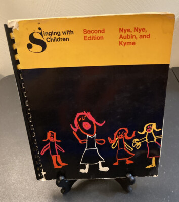 Teacher Manual Music Singing Lesson Plan School Wadsworth Children Book Vtg
