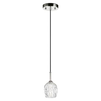 Nickel Durchsichtig Moderne Hängelampe Pendelleuchte 1x3,5W/G9