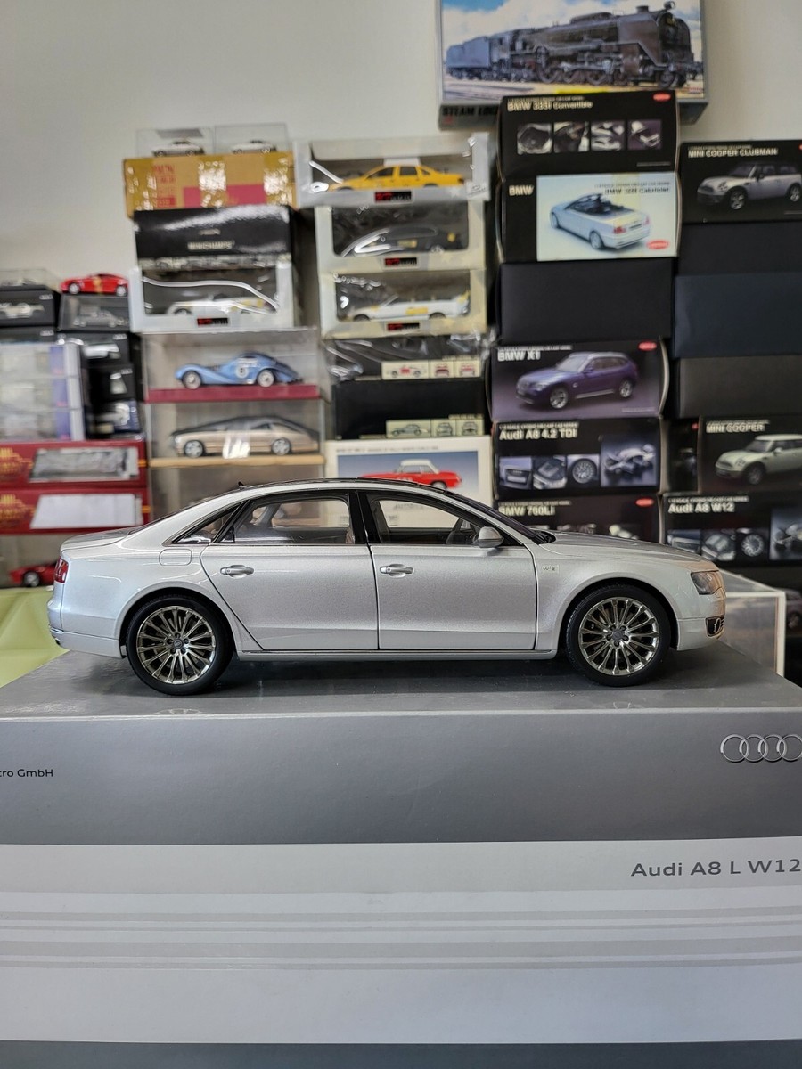 audi A8 L W12 京商 AUTOart Kyosho 1:18 Audi A8 L W12 2010 night black 09231HBK model