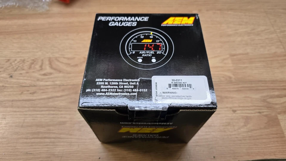 NUEVO Medidor de flujo de datos digital POD OBDII Conector MAF AIR FUEL BOOST TEMPERATURA DEL ACEITE Foto 3 de 3