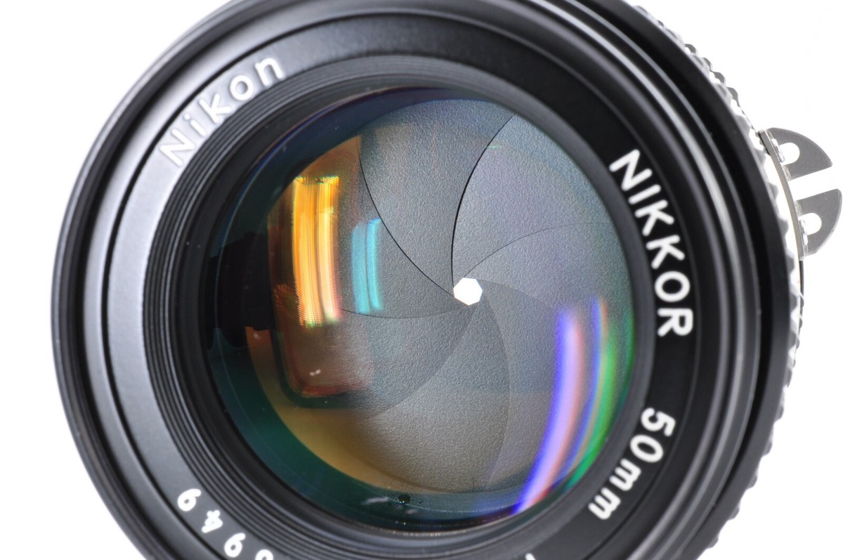 Nikon Ai-s Ais Nikkor 50mm F/1.4 MF Standard Lens Near Mint