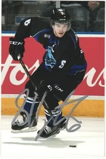 Scott Harrington Autographed 4x6 Color Photo London Knights #6 Team Captain