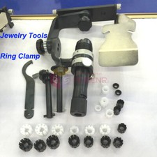 Jewelry Stone Setting Tools for Rings Ring Holder Adjustable Ring Clamp