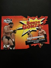 2022 SKYBOX METAL UNIVERSE AEW WRESTLING BONZO GONZO #BG-25 DAX HARWOOD
