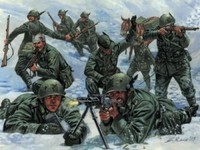 Alpinisti Italian Mountain Troops Wwii Zahlen Kunststoff Kit 1:72 Modell Italeri