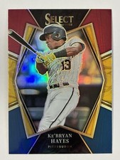 Ke'Bryan Hayes 2022 Panini Select Tri-Color Prizm #156 - Pittsburgh Pirates