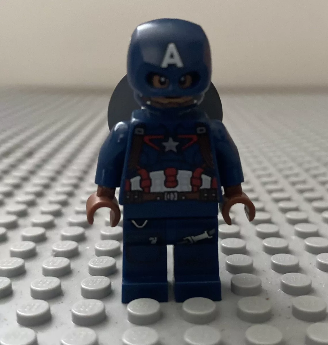 New Custom Captain America Minifigure Marvel Super Heroes Lego eBay