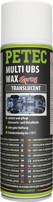PETEC Multi UBS Wax translucent Spray 500ml