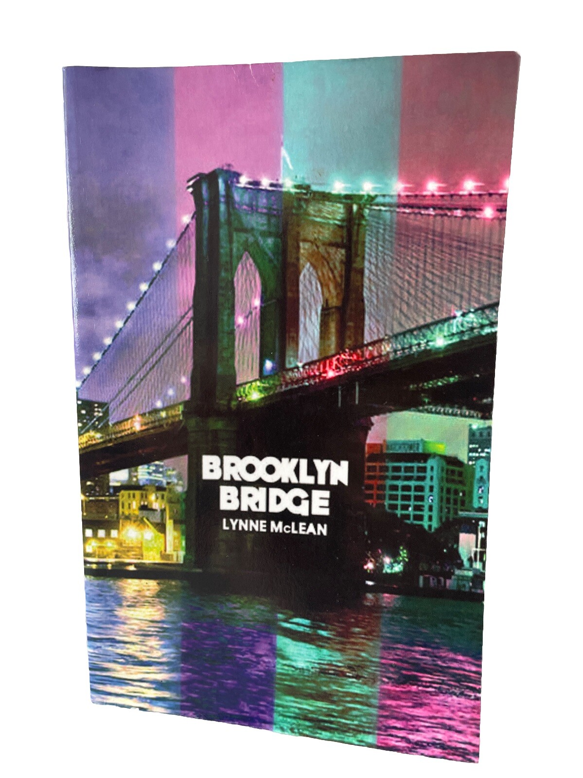 SIGNED Brooklyn Bridge by Lynne McLean Paperback Book Fiction New York Wirral