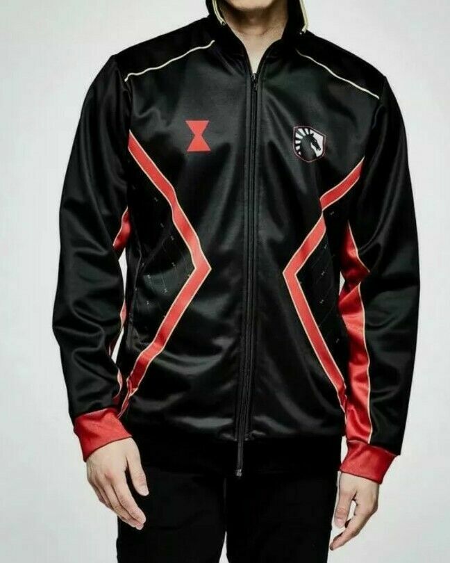 NWT Team Liquid x Marvel Comics Authentic Black Widow Full Zip