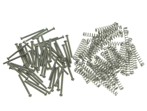 50pcs Imperial Thread Guitar Humbucker Pickup Height Screws Pickup Springs