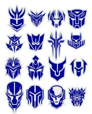 Transformers Logo Stickers