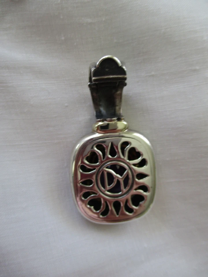 *DAVID YURMAN Colgante Amatista Albión Más Grande + Pendientes 14K/Esterlina-RETIRADO Foto 4 de 4