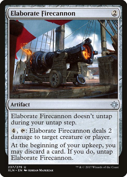 ELABORATE FIRECANNON x4 mtg NM-M Ixalan 4 Unc