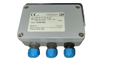  Rose Systemtechnik PTB 00ATEX1063 Type 1506    Aluminium Ex Terminal enclosure 