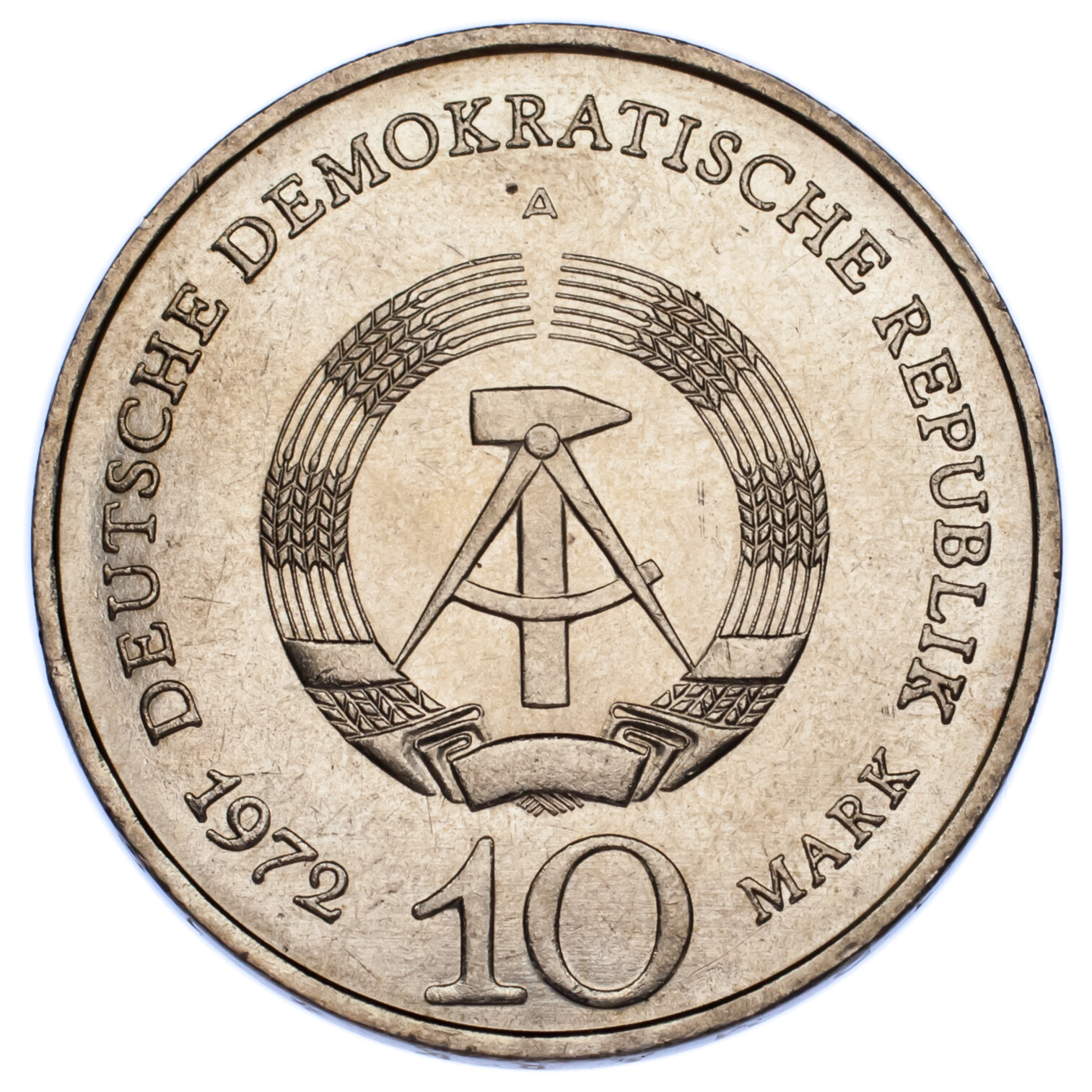 19711972 East Germany 4Coin Lot // 10 & 20 Mark Commemoratives (DDR
