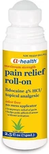 Pain Relief Roll-On Liquid, Lidocaine 4%, Maximum Strength, Odor-Free, 2.5 fl oz