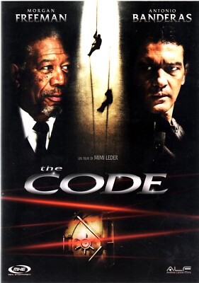 The code mit Morgan Freeman und Antonio Banderas. DVD auf Italienisch