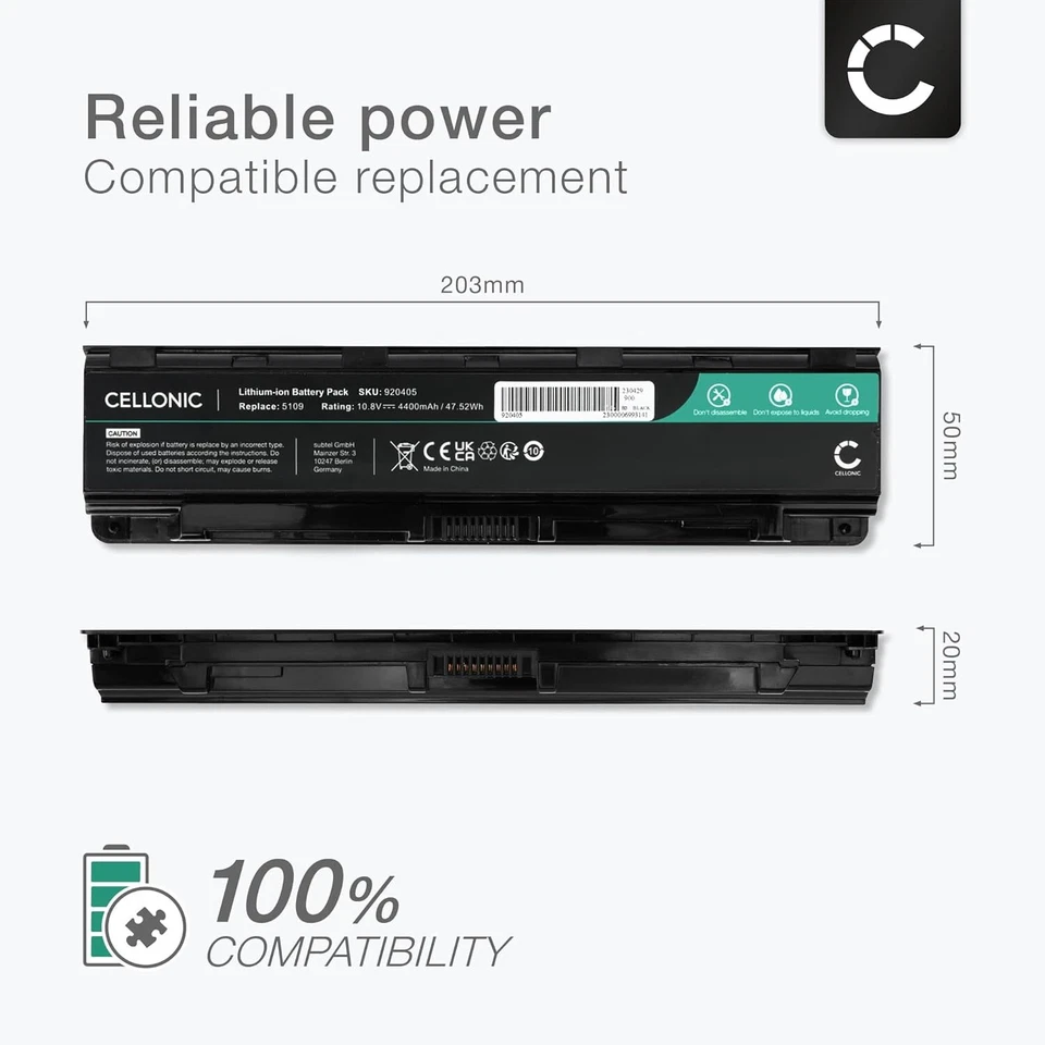 Batteria Per ASUS A55 A55V F75A F75 F75VD X55A X75V K55A R704V A32-K55 4400mAh - Bild 3 von 4