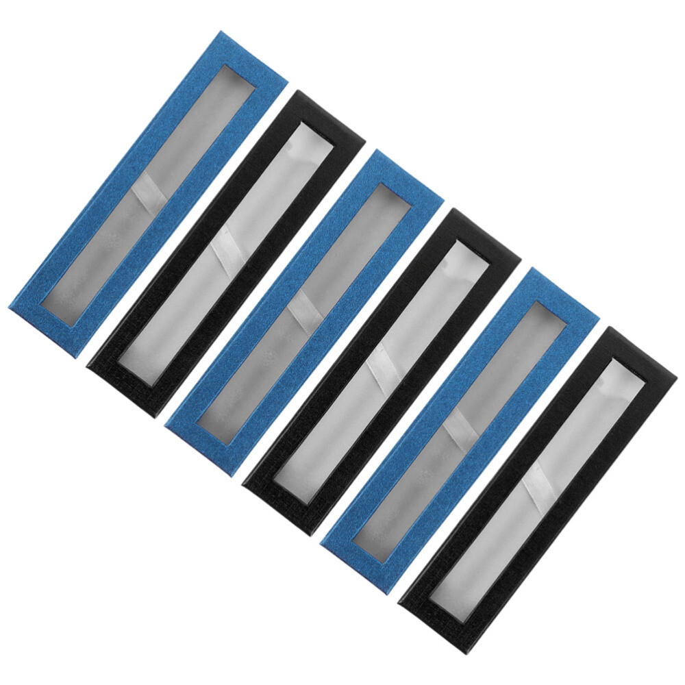 как выглядит 6 Pcs Ballpoint Pen Signing Box Storage Boxes for Storing Pencils Paper Case фото