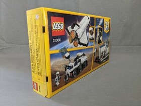 NEW LEGO CREATOR Space Shuttle Explorer (31066) - moonbase rover astronaut figs