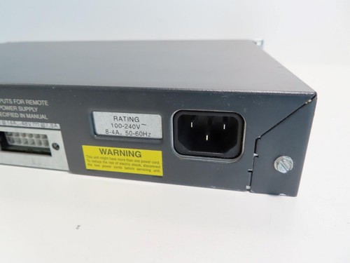 CISCO WS-C3750G-24PS-E 24 PORT POE GIGABIT SWITCH - Picture 9 of 10