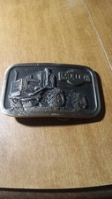 Muller Tractor Advertising Metal Belt Buckle Size 3 1/2" By 2 1/4"