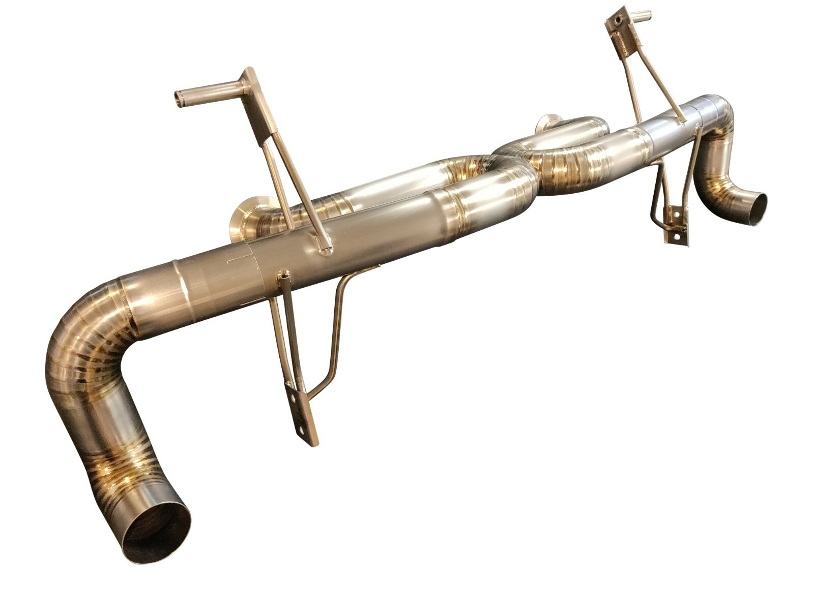 AUDI R8 5.2L V10 09-15 TOP SPEED PRO-1 Titanium  X-Pipe Exhaust System