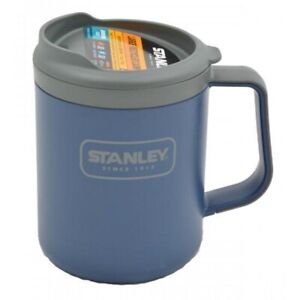 Becher Stanley navy blau 473 ml Campingbecher Trinkbecher To Go Kaffeebecher 