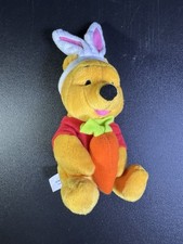 Disney Winnie The Pooh Fisher Price 1999 Springtime Pals Easter Bunny 8  Plush