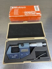 Mitutoyo Digimatic 293-761-30 Digital Micrometer 0-1  With Case 0.00005  Japan