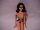 DOLL Vintage JAPAN Lashes 1968 TNT Barbie MARLO FLIP +Multi-color ORIG Swimsuit — photo 4