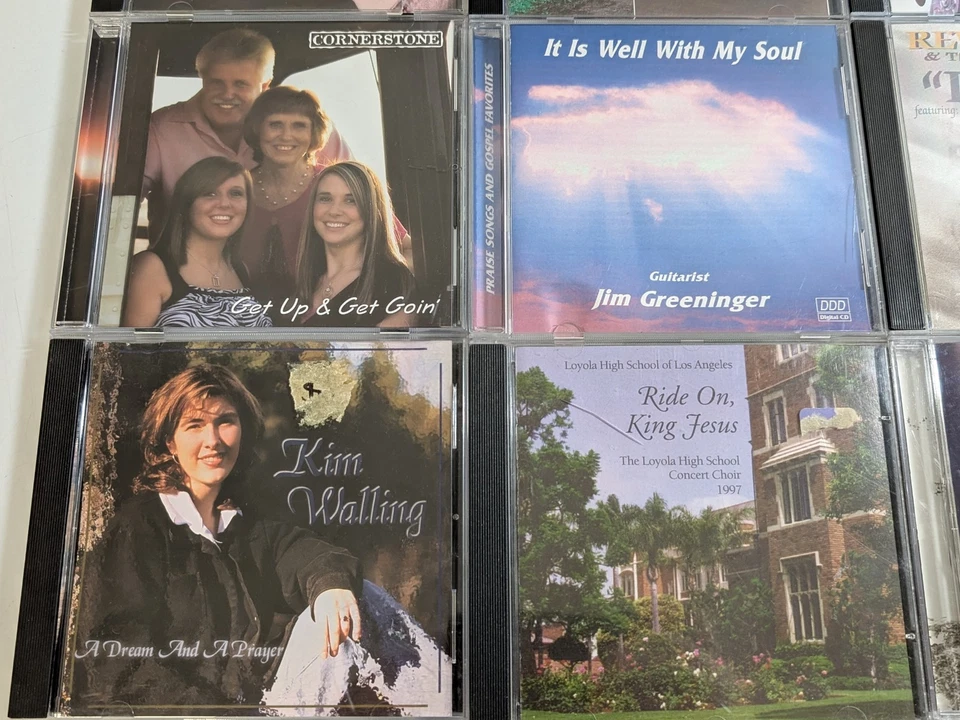 Lot of 9 Praise Worship Christian Music CD Gospel Religious Devotional Various Foto 3 de 4