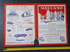 MECCANO 1932 " CATALOGUE POUR REVENDEUR " ORIGINALE dinky hornby