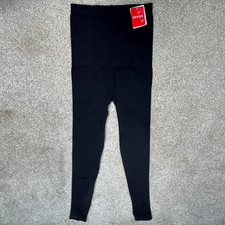 Spanx EcoCare Seamless Leggings Womens Small Very Black Stretch Legging New Tags