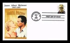 DR JIM STAMPS US COVER JAMES A MICHENER AUTHOR FIRST DAY ISSUE SOUTH PACIFIC