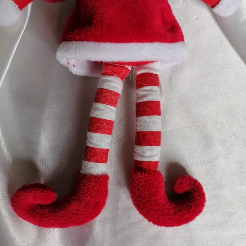 Doudou poupée lutin, personnage rouge, Yves Rocher - Photo 3/4